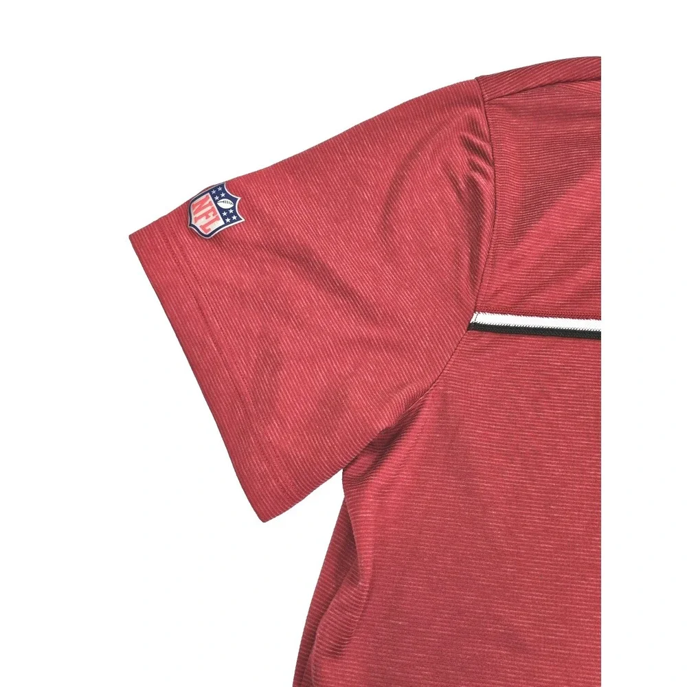 Nike Tampa Bay Buccaneers Dri-Fit On Field Color Dry Polo Shirt Red Men's XL